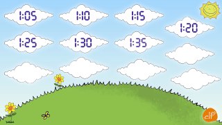 Telling Time with Minutes - Learning Chant for Kids (w_ SelinaBee) - Teaching Clock-k-