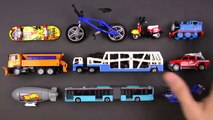 Learning Street Vehicles for Kids #3 - Hot Wheels, Matchbox, Tomica トミカ Cars and Trucks, Siku-Ap8uzQX