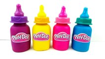 Learn Colors Play Doh Baby Bottle Fun and Creative Beehive Slime Surprise Toys-ULbKR