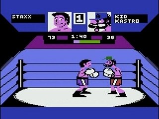 Atari 800 XL - Fight Night [Accolade] 1986