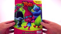DREAMWORKS TROLLS MOVIE TOYS MY BUSY BOOKS WITH CHARACTERS POPPY BRANCH DJ SUKI AND MORE-OVU