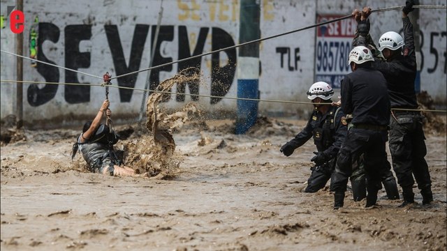 Au Pérou, les coulées de boues provoquées par El Niño font plus de 70 morts