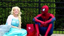 Frozen Elsa’s POOL DATE! w_ Spiderman Pink Spidergirl Joker Anna Batman Superman! Superhero Fun-9JkDI5