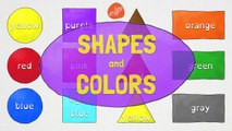 Shapes and Colors for Kindergarten and Preschool Children - ELF Kids Videos-0Mf