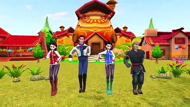 Elsa Y Anna Y Hans Y Kristoff Rimas Ding Dong Bell Niños Canciones Infantiles