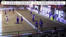 Quatrième tour, finales National 1 féminine et masculin, France Clubs, Sport Boules, Saint-Vulbas 2017