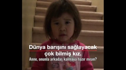 Dünya Barışını Sağlayacak Çok Bilmiş Minik Kız