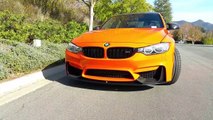 NEW BMW M3 Fire Orange _ Competition Package _ Exhaust