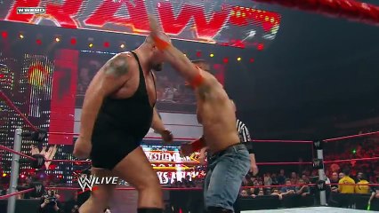 Raw  John Cena vs. Big Show WrestleMania Rewind Match