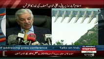 Defence Minister Khawaja Asif Media Talk in Islamabad - 20th March 2017