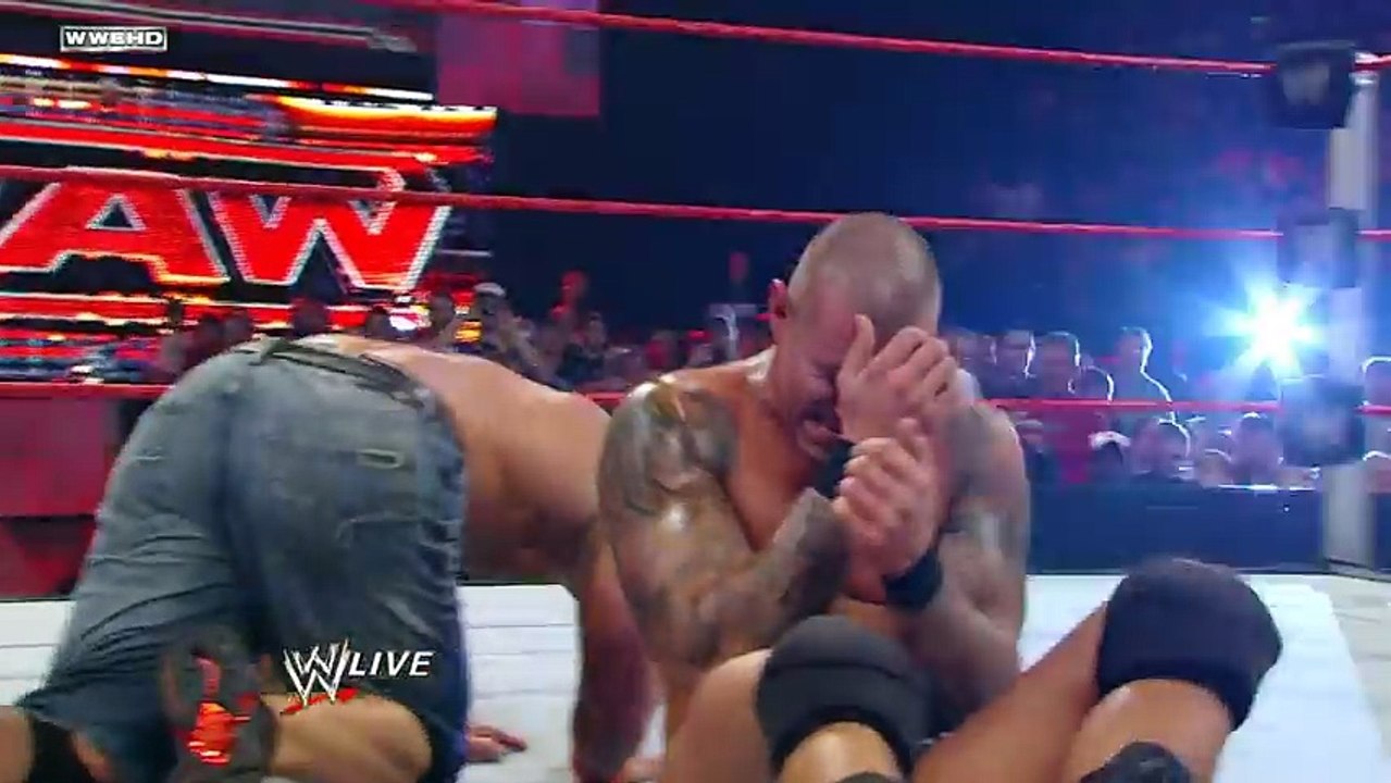 Raw  John Cena vs. Kofi Kingston vs. Randy Orton