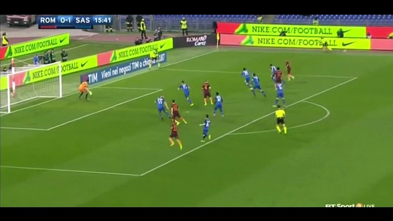 Seri A | Roma 3-1 Sassuolo (short version) | Video bola, berita bola, cuplikan gol