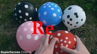Learn Colours Finger Song Wet Balloons - Nursery Rhymes Family Balloon Songs for Kids Collection--HvrxN0