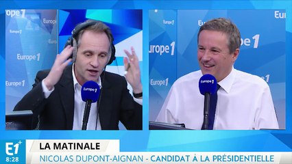 Dupont-Aignan : "Attention au mirage Macron et à la réaction Fillon !"