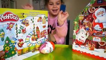 Edición de navidad de MLP Maxi huevo Kinder, Play Doh y Kinder Sorpresa Calendario de Adviento Día 3