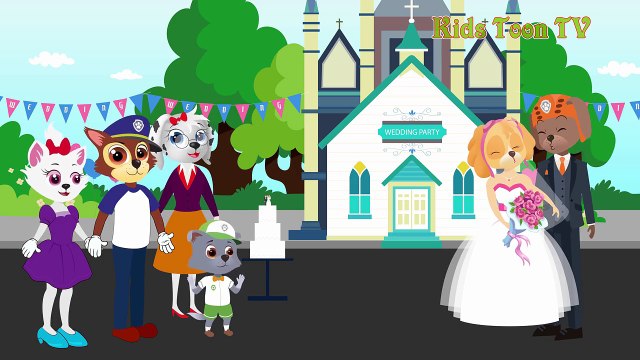 Paw Patrol Rocky & Skye Wedding vs Ivy Love Story! w/Paw Patrol ⒻⓊⓁⓁ Episodes Mickey Mouse