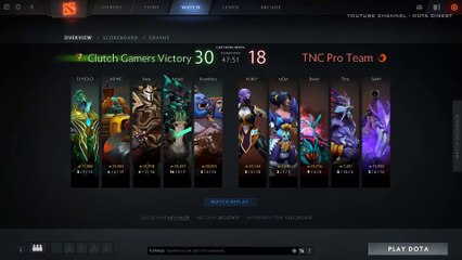 TNC vs Clutch Losers Match Kiev Major 2017 SEA Highlights Dota 2_23