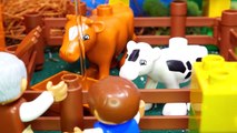 Tractors for children - Tractor videos for children - Animals toys - Tractors fo
