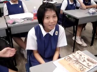 What did the CHIJ student say about Christian Chua