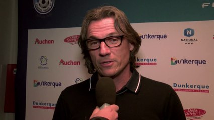 Interview entraîneur Dunkerque
