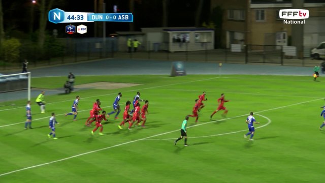 Coup franc à l'entrée de la surface