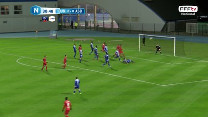 Coup franc au premier poteau