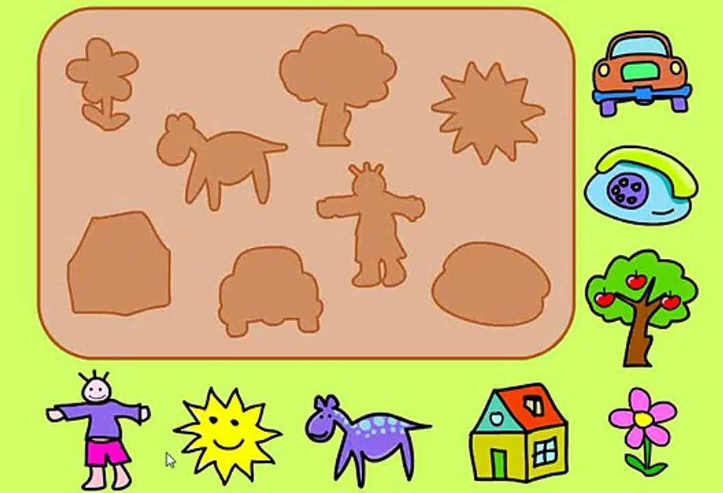 Развивающий мультфильм для детей. Найди правильную геометрическую фигуру Фигуры. Для малыш