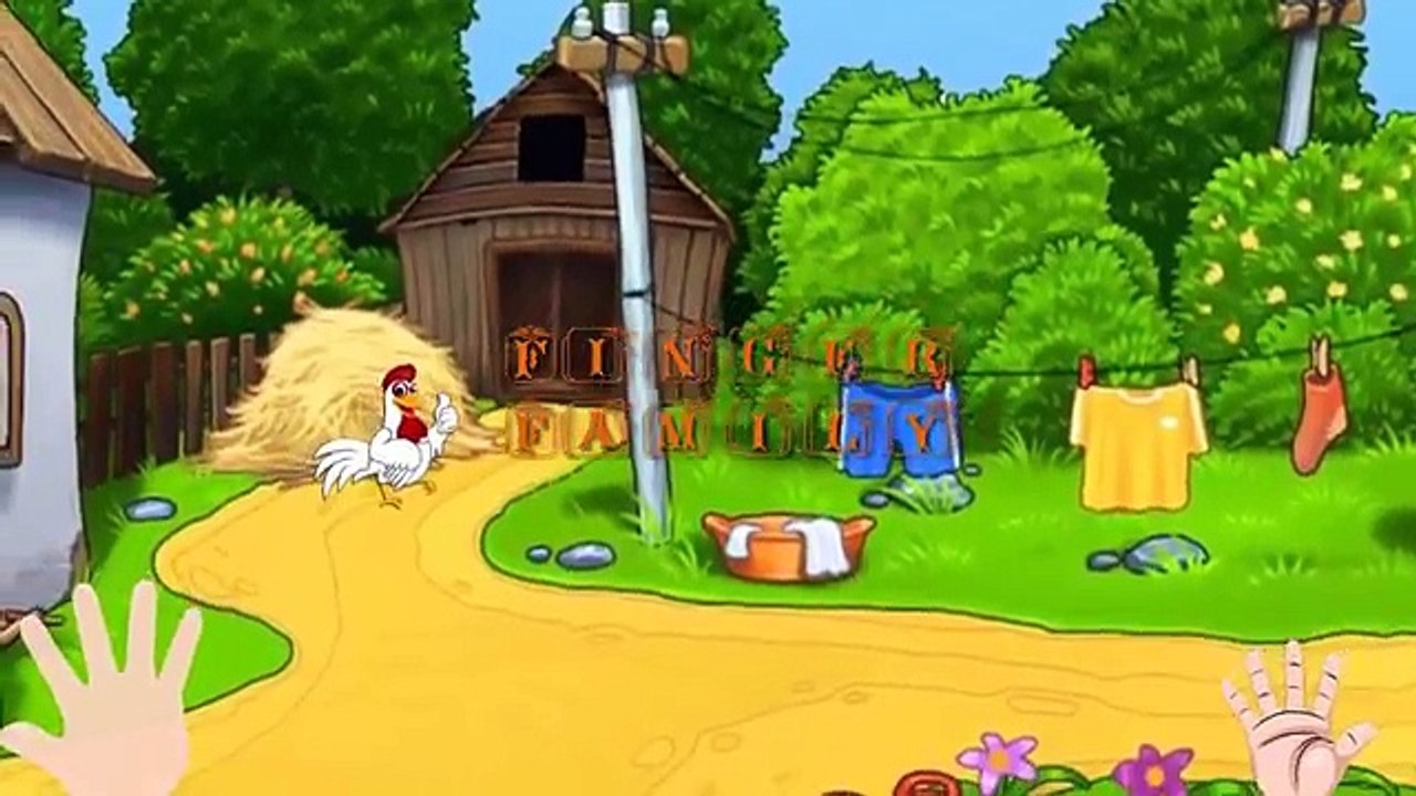 Fnger Family song ♥ Chicken Family ♥ Nursery rhymes for kids