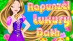 Рапунцель роскошь ванна видео игра для девочки-принцессы Рапунцель красота кино Игры