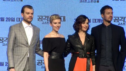 Stars of 'Ghost in the Shell' Wow At Korean Premiere