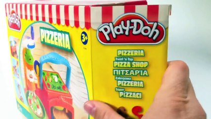 PLAY DOH Chef Cookie Monster Eats Letter Lunch Pizza From Play-Doh Meal Making Kitchen Bak