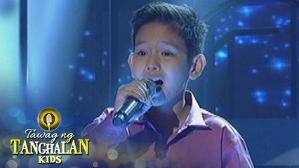 Tawag ng Tanghalan Kids: Justine Tan | Defying Gravity