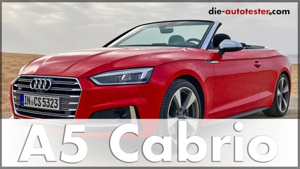 Audi S5 Cabrio Test & Fahrbericht 2017 | A5 Cabrio |Deutsch