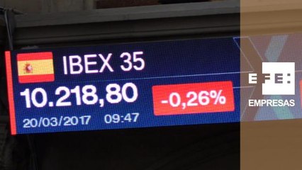 El Ibex 35 inicia la sesión plano pero mantiene los 10.200 puntos