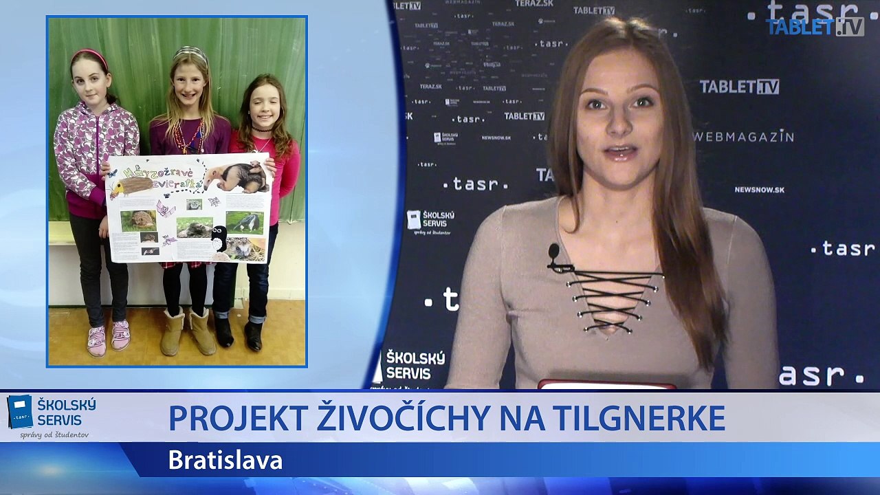 ŠKOLSKÉ SPRÁVY: Mesiac knihy, živočíchy na Tilgnerke a Vysoká škola dopravná