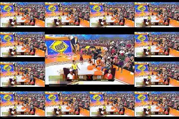 Brazil Football (Soccer) Body Paint on Beautiful Girl in a Live Show  2017