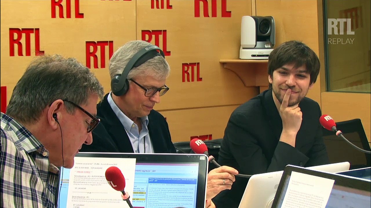 Tanguy Viel, lauréat du Grand Prix RTL-Lire 2017 : "Je suis sensible à l'injustice"