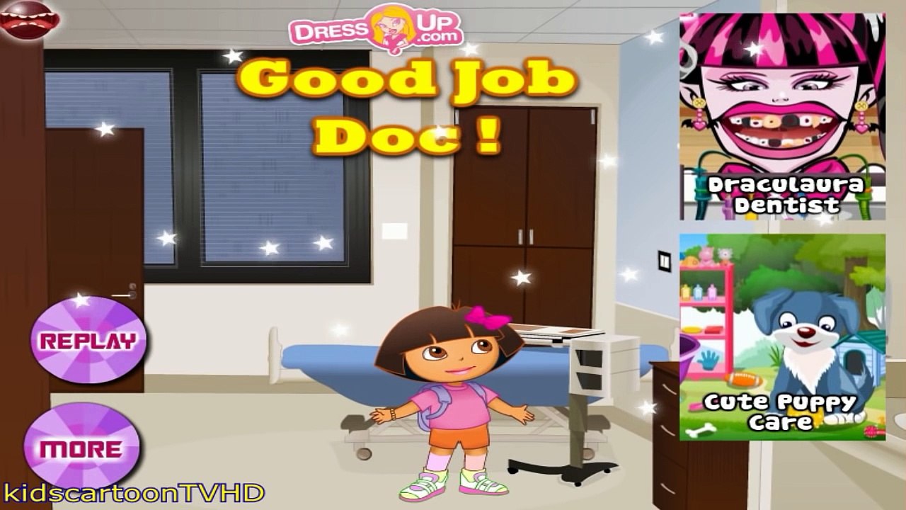 Dora Hand Doctor Caring - Dora The Explorer - Dora Games