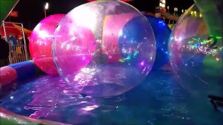 Walking water ball for kids playing in water floating giant inflatable ball fun park amusemen