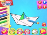Hello Kitty Origami Class - 5 Origami Models - Kids Games