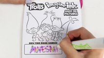 TROLLS Imagine Ink Magic Marker Activity Book wit