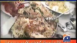 Imran Khan served with 26 dishes