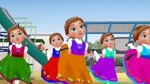 Pink Frozen Elsa Songs For Babies | Princess Frozen Elsa Superheroes Animals Finger Family