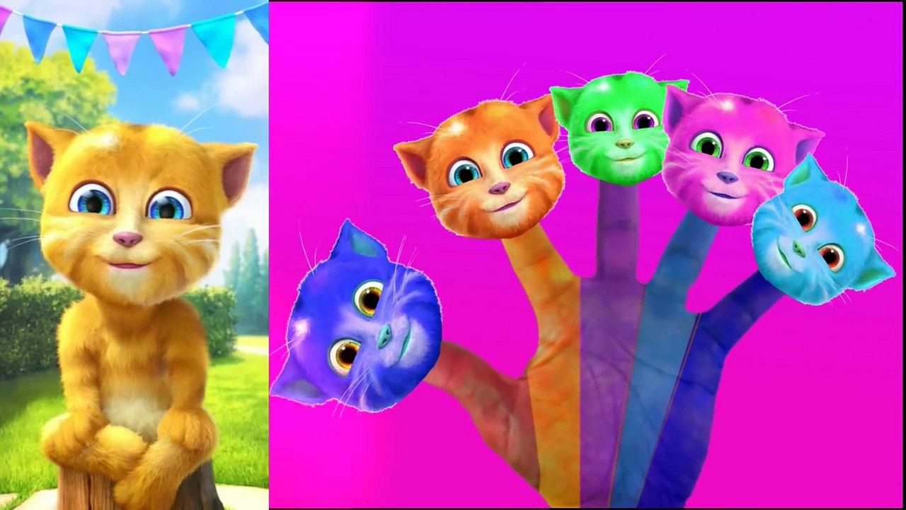 Talking Tom and Friends Finger Family Song Mega Compilation