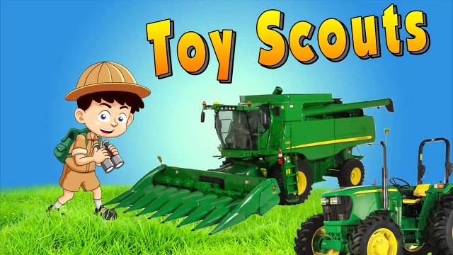 Toy Scouts boy Plays with Tractor Toys for Kids-irJhpS-V7lA