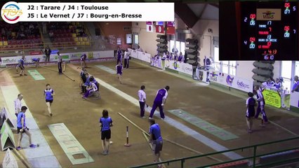 Troisième tour, tir rapide en double, finales National 1 féminine et masculin, France Clubs, Saint-Vulbas 2017