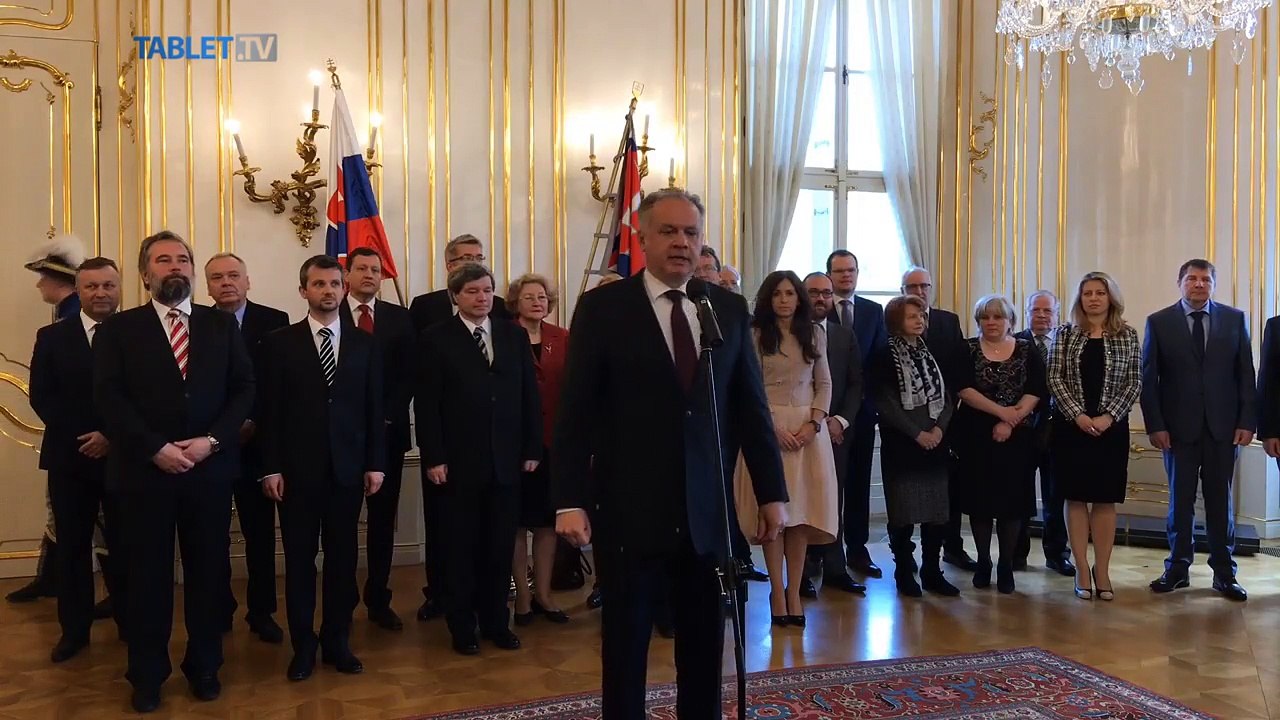 ZÁZNAM: Brífing po stretnutí prezidenta A. Kisku s bývalými ústavnými sudcami