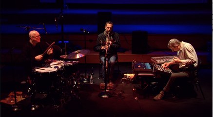 Le trio Lehn - Turner - Charles au studio 106