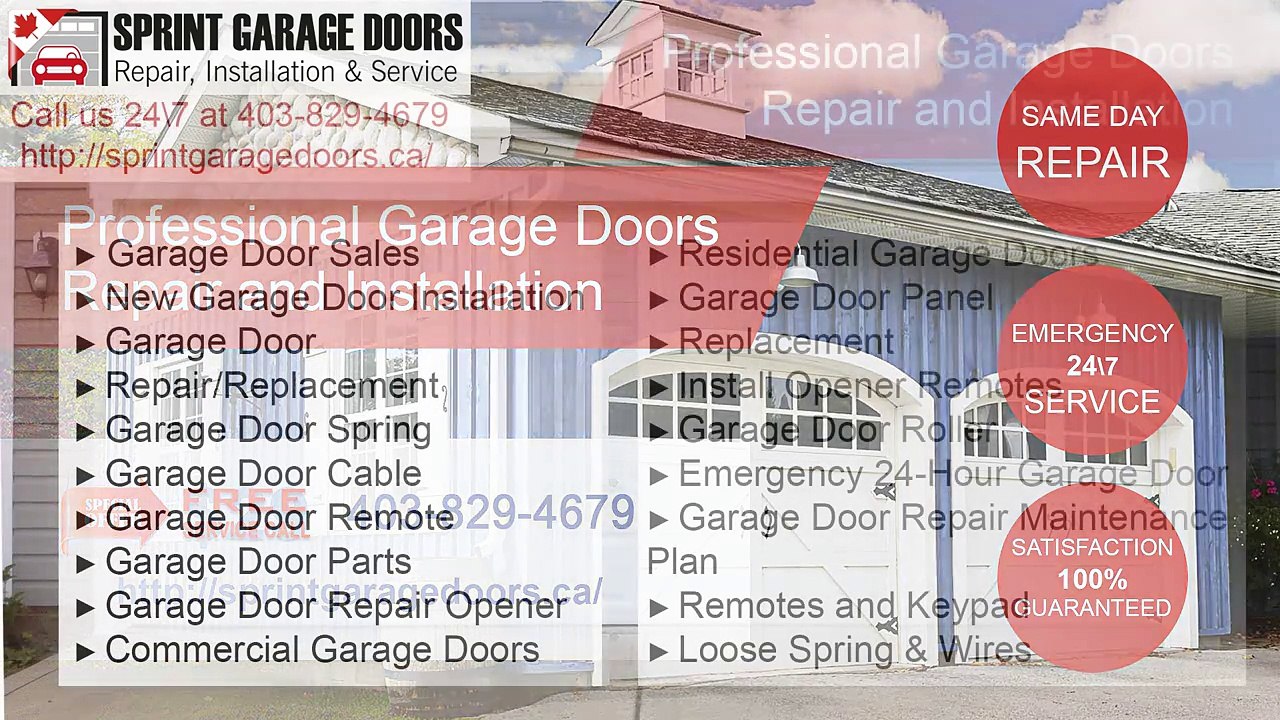 Calgary Garage Doors