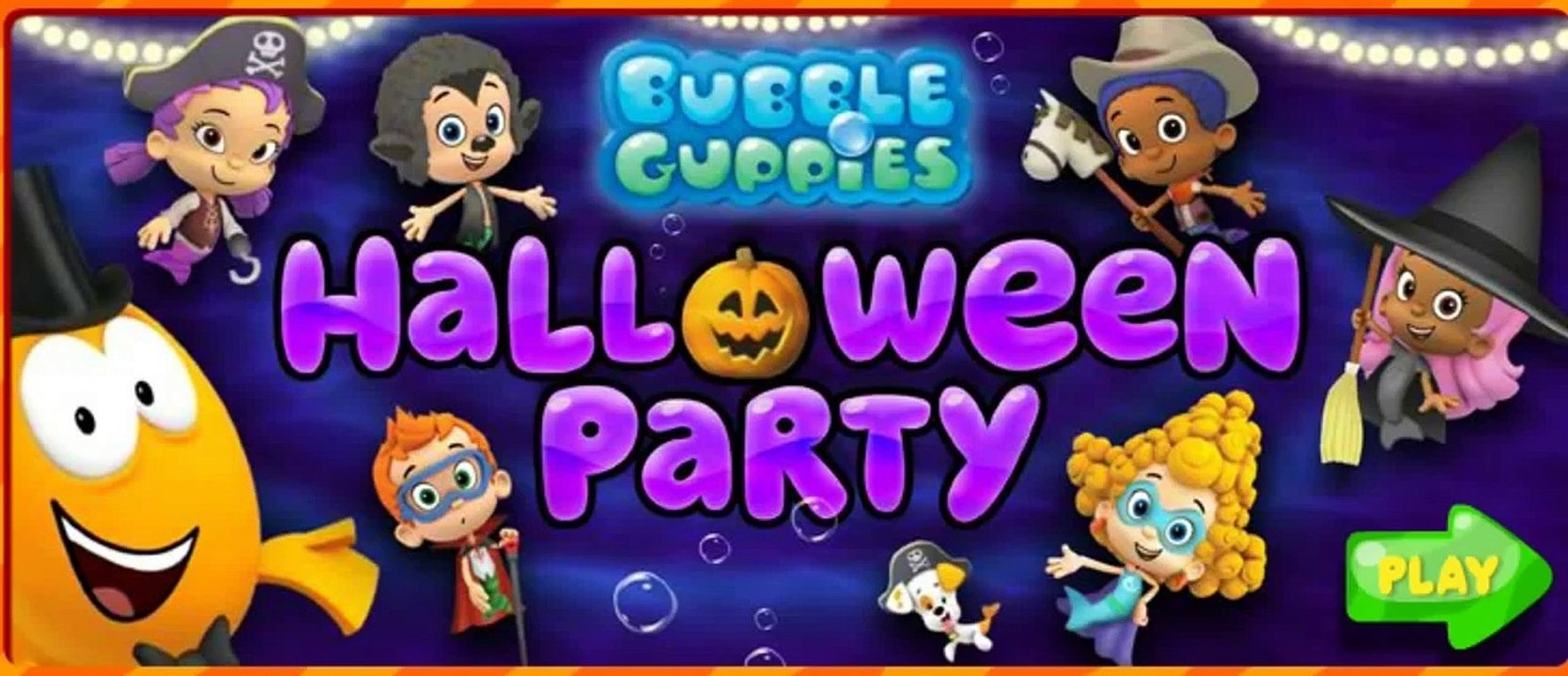 Bubble Guppies Halloween Party Game Episode - Baby Games